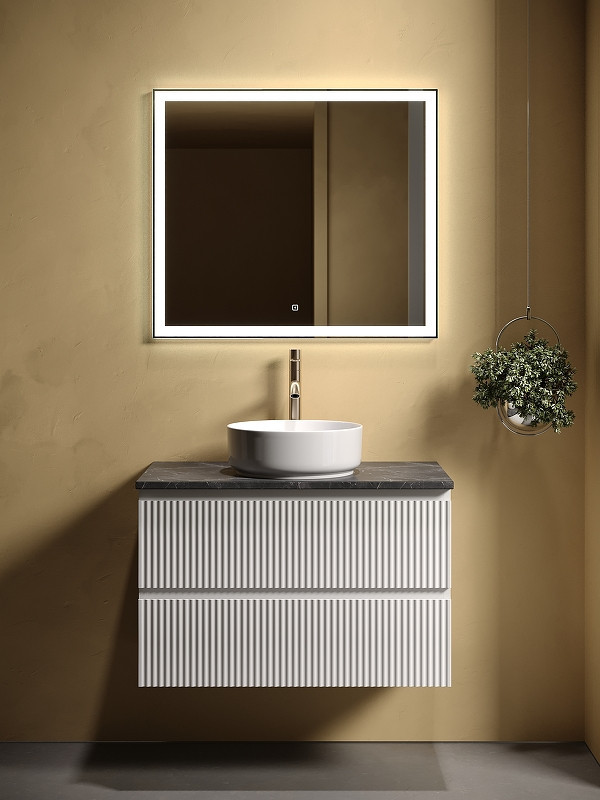 Тумба под раковину Sancos Snob R 80 SNR80W подвесная Bianco