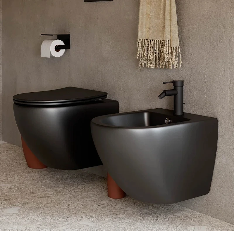 Комплект унитаза с инсталляцией Ceramicanova Metropol CN4002MB_1001CH_1000 с сиденьем Микролифт и клавишей смыва Хром