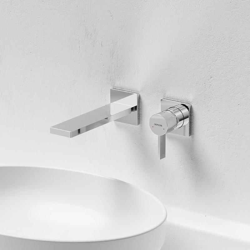 Смеситель для раковины Sancos Linn SC9021CH Хром