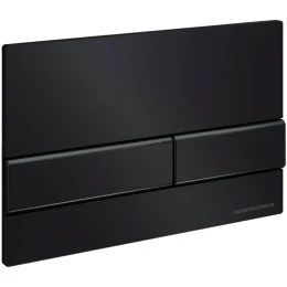 Комплект унитаза с инсталляцией Ceramicanova Metropol CN4002MB_1002B_1000 с сиденьем Микролифт и Черной матовой клавишей смыва