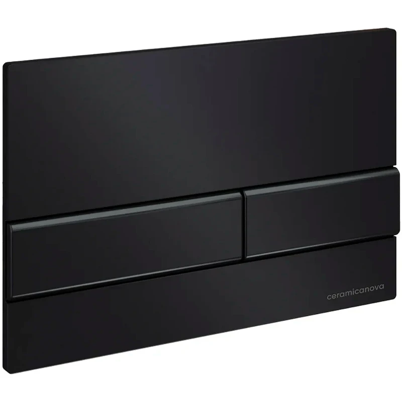Комплект унитаза с инсталляцией Ceramicanova Metropol CN4002MB_1002B_1000 с сиденьем Микролифт и Черной матовой клавишей смыва