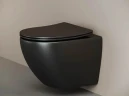 Комплект унитаза с инсталляцией Ceramicanova Metropol CN4002MB_1002B_1000 с сиденьем Микролифт и Черной матовой клавишей смыва