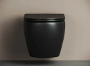 Комплект унитаза с инсталляцией Ceramicanova Metropol CN4002MB_1002B_1000 с сиденьем Микролифт и Черной матовой клавишей смыва
