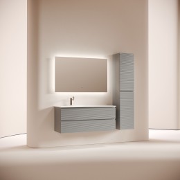 Тумба под раковину Sancos Folk 119,5 FL120LES подвесная цвет Ergraut soft