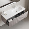 Тумба под раковину Sancos Snob R 1.0 120 R SNR1.0120RSM подвесная цвет Doha Soft