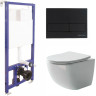 Комплект унитаза Ceramicanova Forma CN3009 с инсталляцией Berges Novum L5 040215