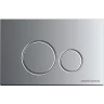 Комплект унитаза с инсталляцией Ceramicanova Metropol CN4002MB_1001M_1000 с сиденьем Микролифт и клавишей смыва Хром матовый