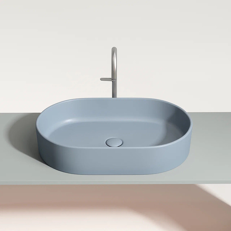 Раковина-чаша Ceramicanova Element 61 CN6048MHL Серо-голубая матовая
