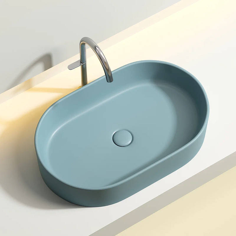 Раковина-чаша Ceramicanova Element 61 CN6048MLG Зеленая матовая