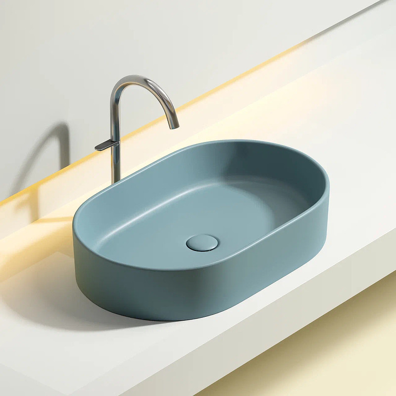 Раковина-чаша Ceramicanova Element 61 CN6048MLG Зеленая матовая