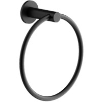 Кольцо для полотенец Sancos Base SC9029MB Черное матовое