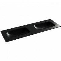 Раковина Ceramicanova Grace 140 CN7022MBwx двойная Черная матовая
