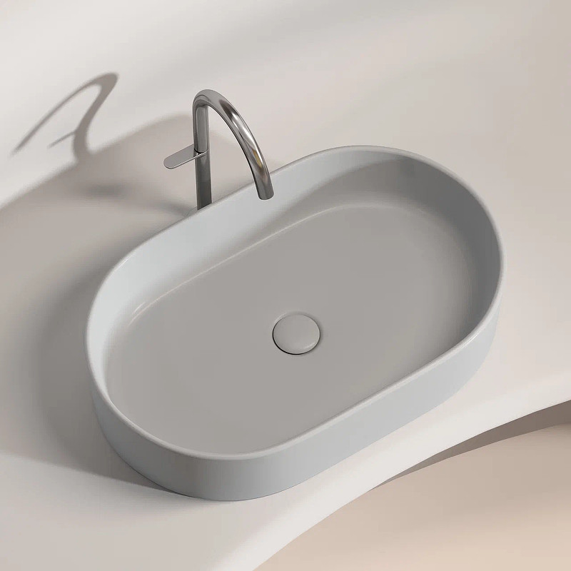 Раковина-чаша Ceramicanova Element 61 CN6048MSG Серая матовая