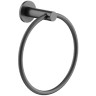 Кольцо для полотенец Sancos Base SC9029GG Вороненая сталь