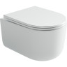 Унитаз Ceramicanova Ulma CN4006T подвесной Белый с сиденьем Микролифт