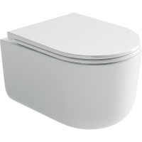 Унитаз Ceramicanova Ulma CN4006T подвесной Белый с сиденьем Микролифт