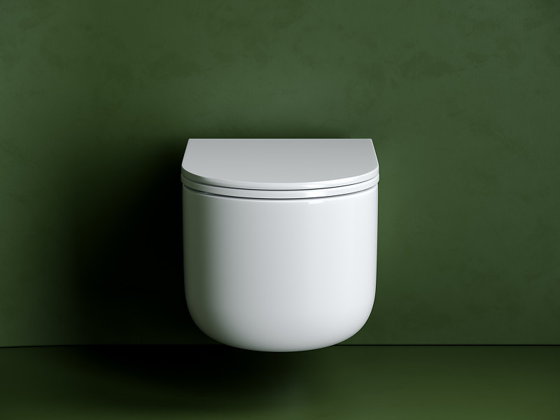 Унитаз Ceramicanova Ulma CN4006T подвесной Белый с сиденьем Микролифт