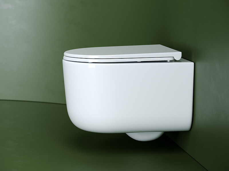 Унитаз Ceramicanova Ulma CN4006T подвесной Белый с сиденьем Микролифт