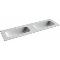 Раковина Ceramicanova Grace 160 CN7023 двойная Белая