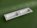 Раковина Ceramicanova Grace 160 CN7023 двойная Белая