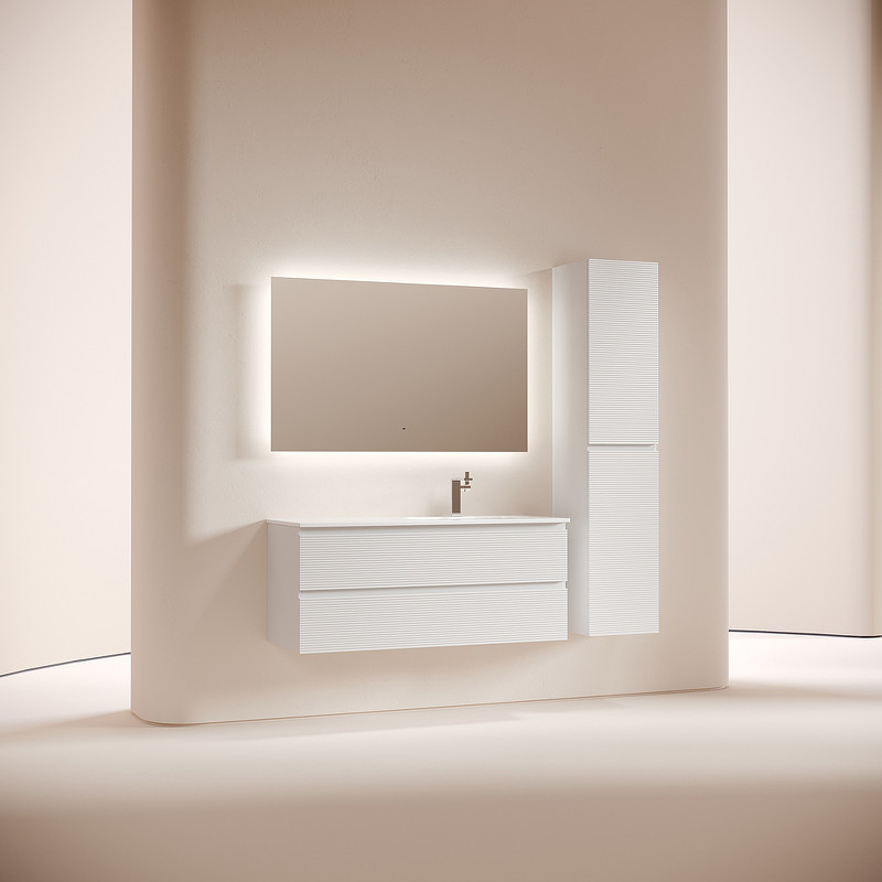 Тумба под раковину Sancos Folk 119,5 FL120RW подвесная цвет Bianco