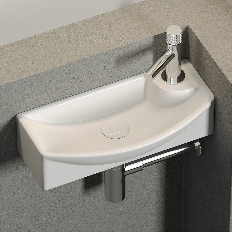 Раковина Ceramicanova Element 45 L CN6038L Белая