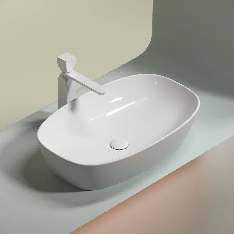 Раковина-чаша Ceramicanova Element 60 CN6049 Белая глянцевая