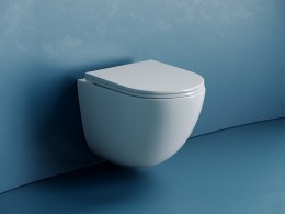 Унитаз Ceramicanova Vogue CN4008T подвесной Белый с сиденьем Микролифт