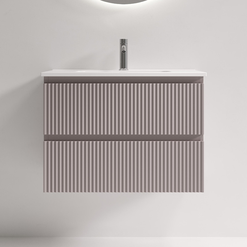 Тумба под раковину Sancos Snob R 70 SNR70/39SM подвесная цвет Doha Soft