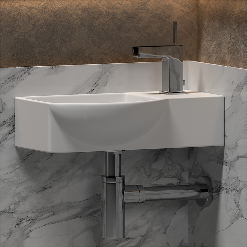 Раковина Ceramicanova Element 40 L CN6039L Белая