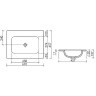 Раковина Ceramicanova Grace 60 CN7011MBwx Черная матовая