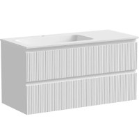 Тумба под раковину Sancos Snob T 100 L SNT100LW подвесная Bianco