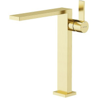 Смеситель для раковины Sancos Linn SC9020BG Золото брашированное