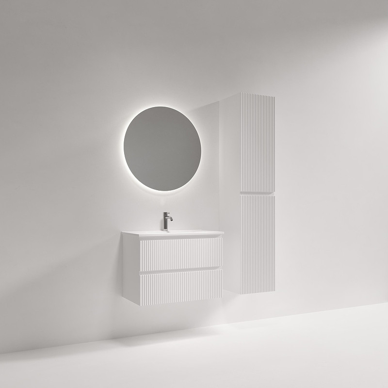 Тумба под раковину Sancos Snob R 70 SNR70/39W подвесная цвет Bianco