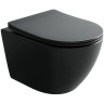 Унитаз Ceramicanova Uno CN11001TMB Черный матовый с сиденьем Микролифт