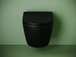 Унитаз Ceramicanova Uno CN11001TMB Черный матовый с сиденьем Микролифт