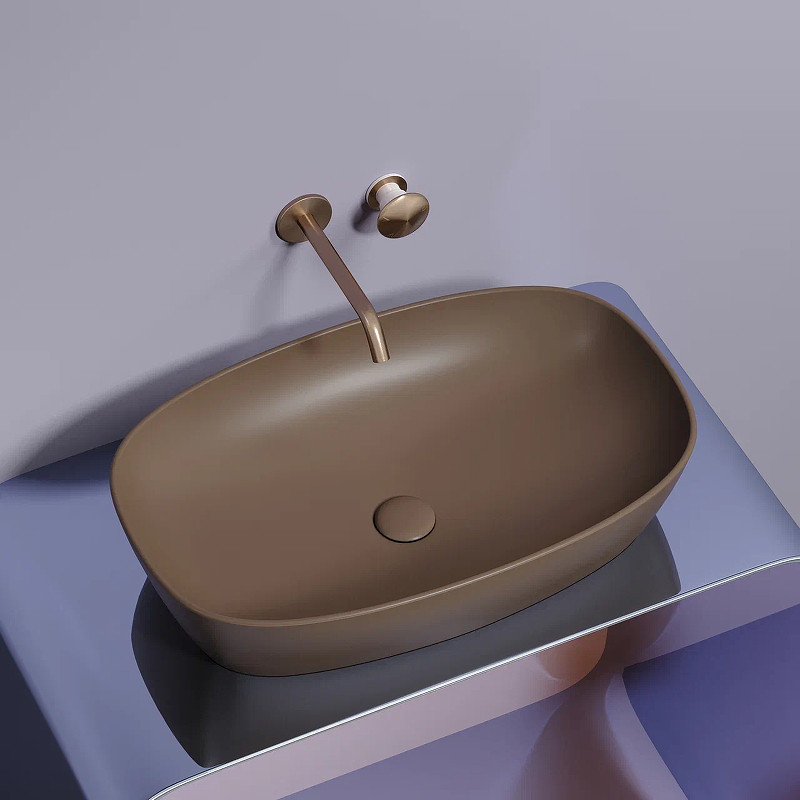 Раковина-чаша Ceramicanova Element 60 CN6049MDB Темно-коричневая матовая
