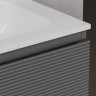 Тумба под раковину Sancos Folk 60 FL60GS подвесная Grey soft