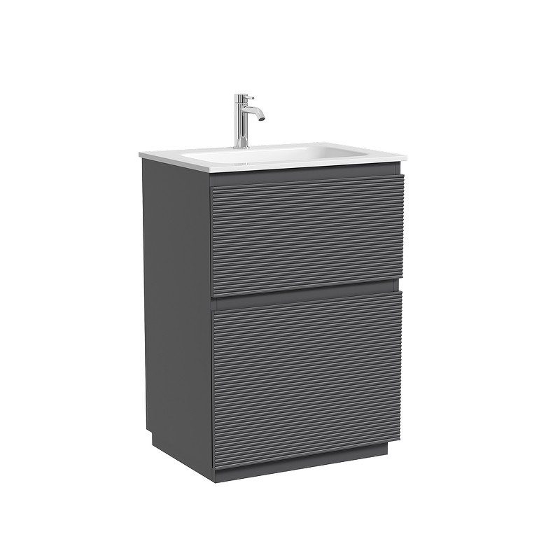 Тумба под раковину Sancos Folk Floor 59 FL60FGS цвет Grey soft