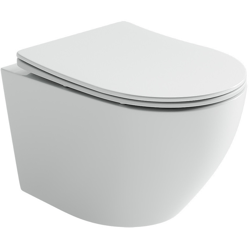 Комплект унитаза Ceramicanova Uno Rimless CN11001 с инсталляцией Charus City CR.200.21.01 с сиденьем Микролифт и клавишей смыва Хром глянцевый