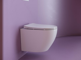 Комплект унитаза Ceramicanova Uno Rimless CN11001 с инсталляцией Charus City CR.200.21.01 с сиденьем Микролифт и клавишей смыва Хром глянцевый