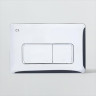 Комплект унитаза Ceramicanova Uno Rimless CN11001 с инсталляцией Charus City CR.200.21.01 с сиденьем Микролифт и клавишей смыва Хром глянцевый