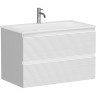 Тумба под раковину Sancos Folk 80 FL80W подвесная Bianco