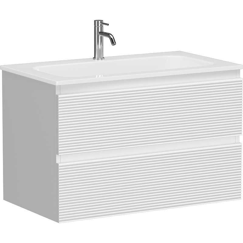 Тумба под раковину Sancos Folk 80 FL80W подвесная Bianco