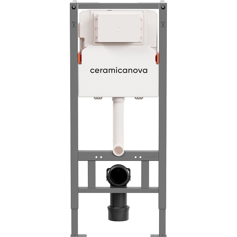 Инсталляция Ceramicanova Balance CN121001 для унитаза без клавиши смыва