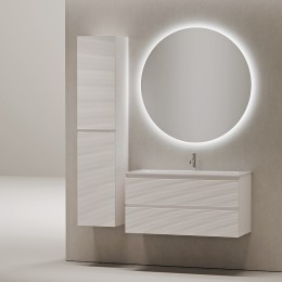 Тумба под раковину Sancos Folk 100 FL100W подвесная Bianco