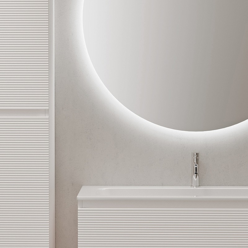 Тумба под раковину Sancos Folk 100 FL100W подвесная Bianco