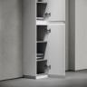 Шкаф пенал Sancos Libra Floor 35 PLB35FW Белый глянец