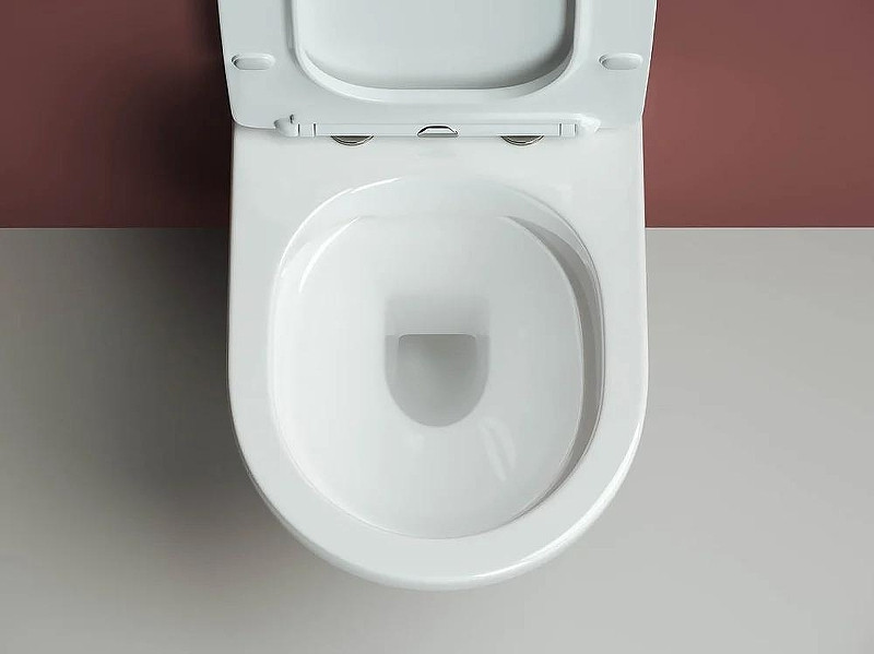 Комплект унитаза Ceramicanova Forma CN3009 с инсталляцией Charus City CR.200.21.01 с сиденьем Микролифт и клавишей смыва Хром глянцевый