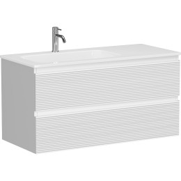 Тумба под раковину Sancos Folk 100 L FL100LW подвесная Bianco